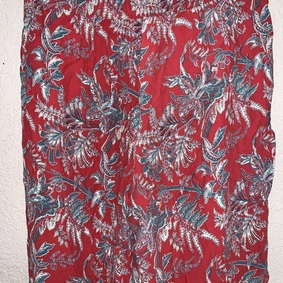 𝅺NEW Loft Small Petites Floral Pocketed Pants Dx - Picture 4 of 5